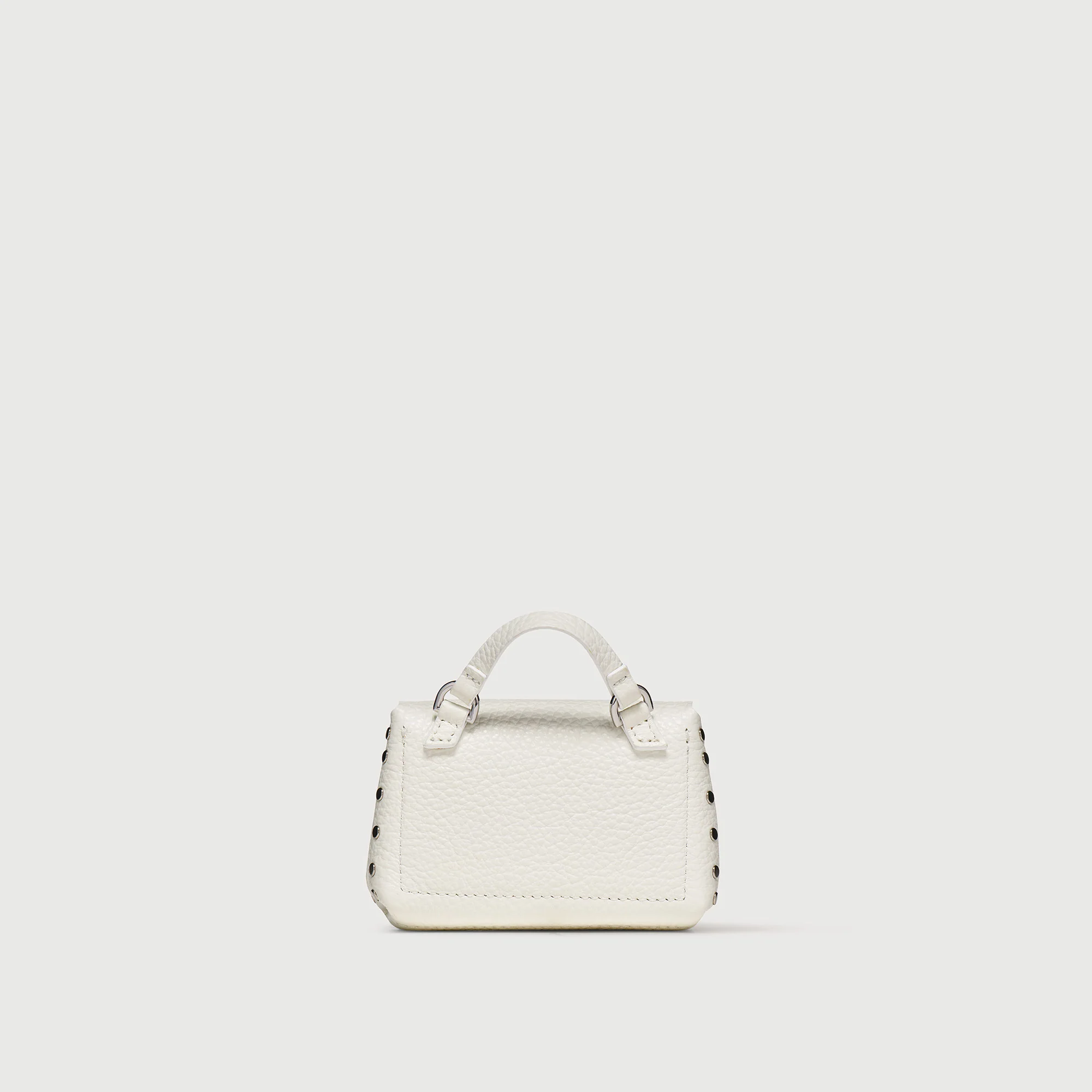 POSTINA® WALLET IN PELLE MARTELLATA BIANCO LATTE - Image 4