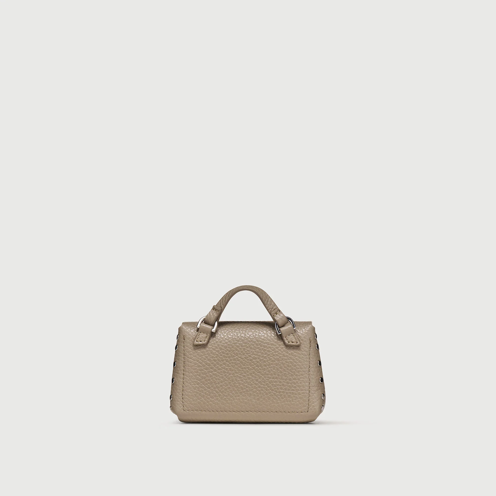 POSTINA® WALLET IN PELLE MARTELLATA GREY CRETA - Image 4