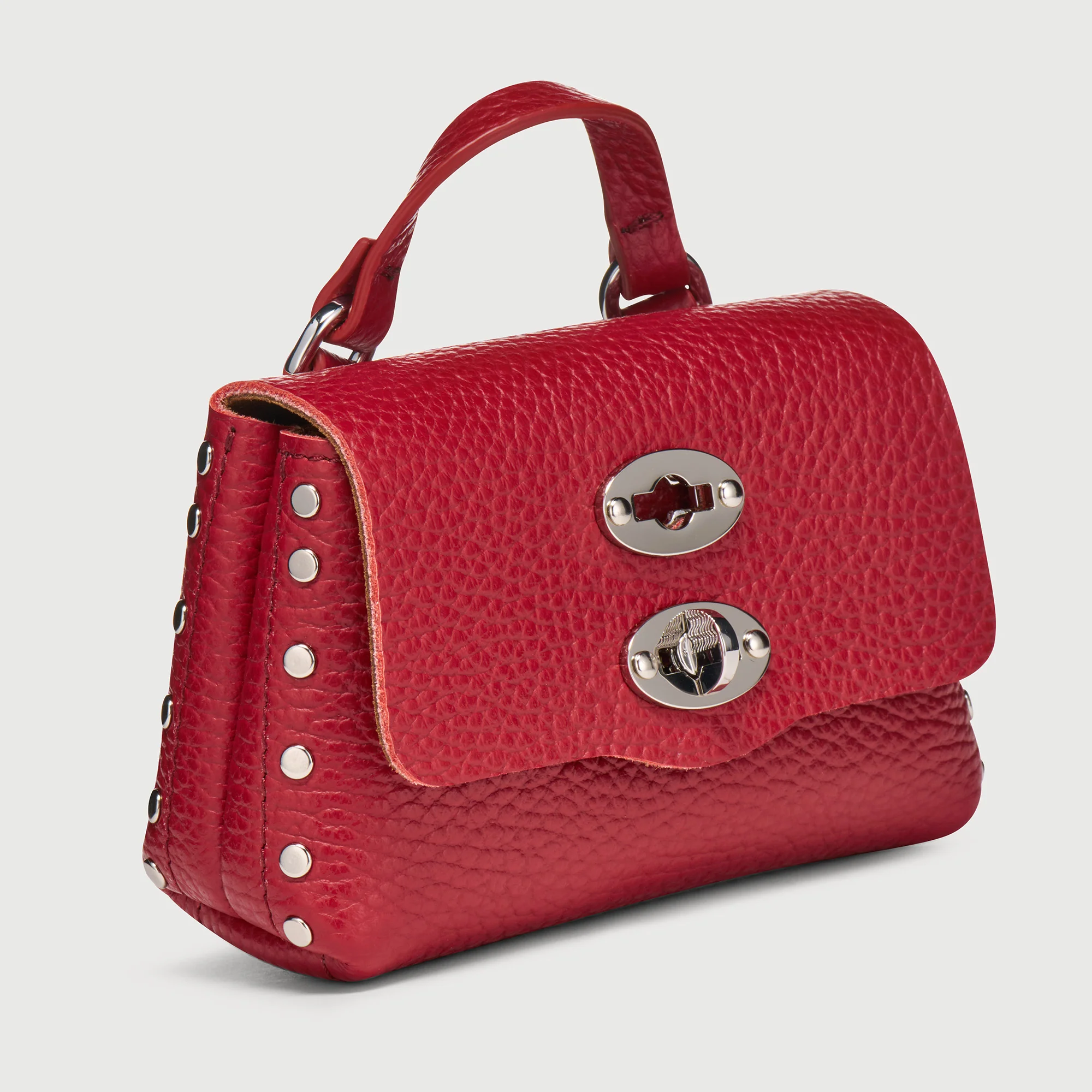 POSTINA® WALLET IN PELLE MARTELLATA RED CANZIANO - Image 5