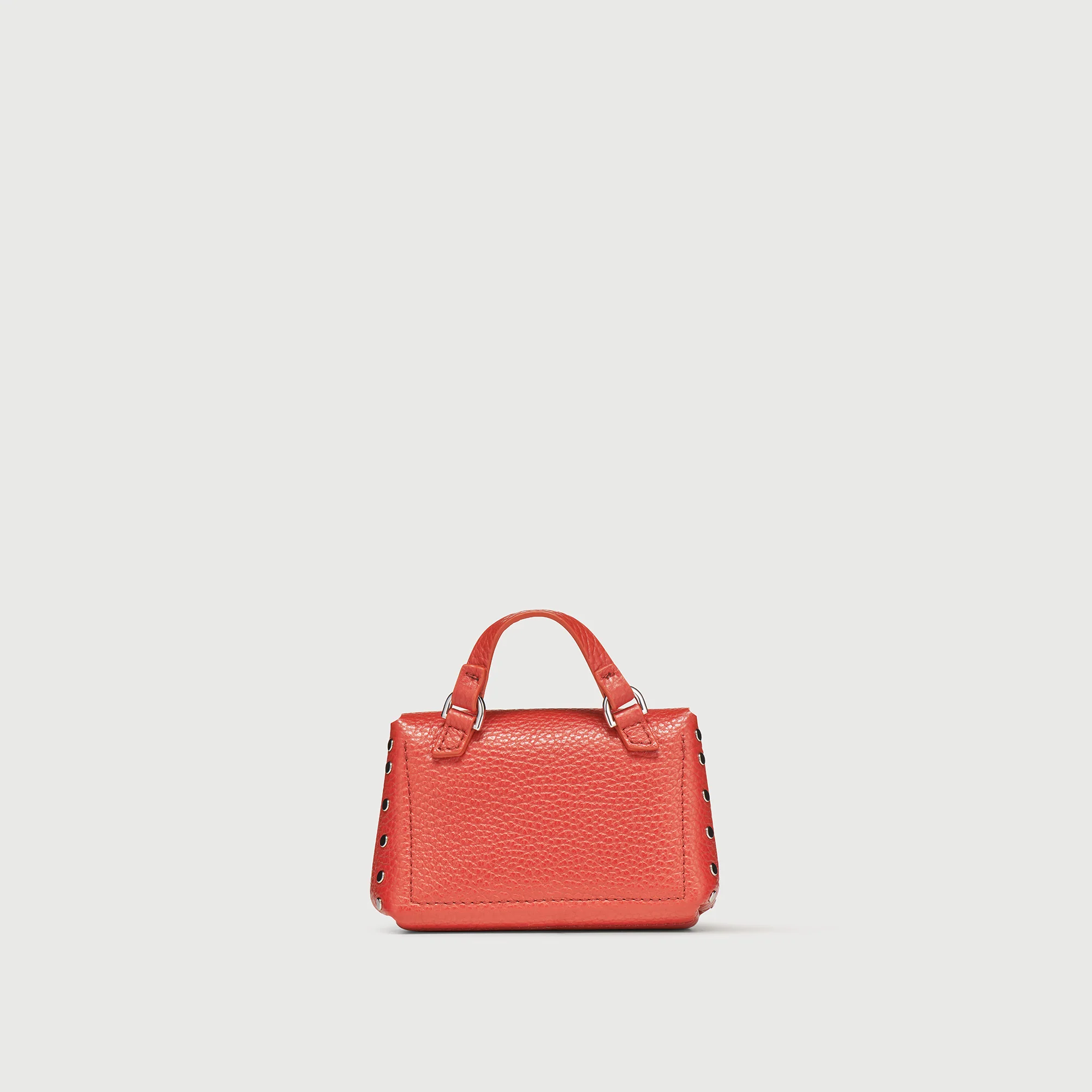 POSTINA® WALLET IN PELLE MARTELLATA RED REGGIANA - Image 4