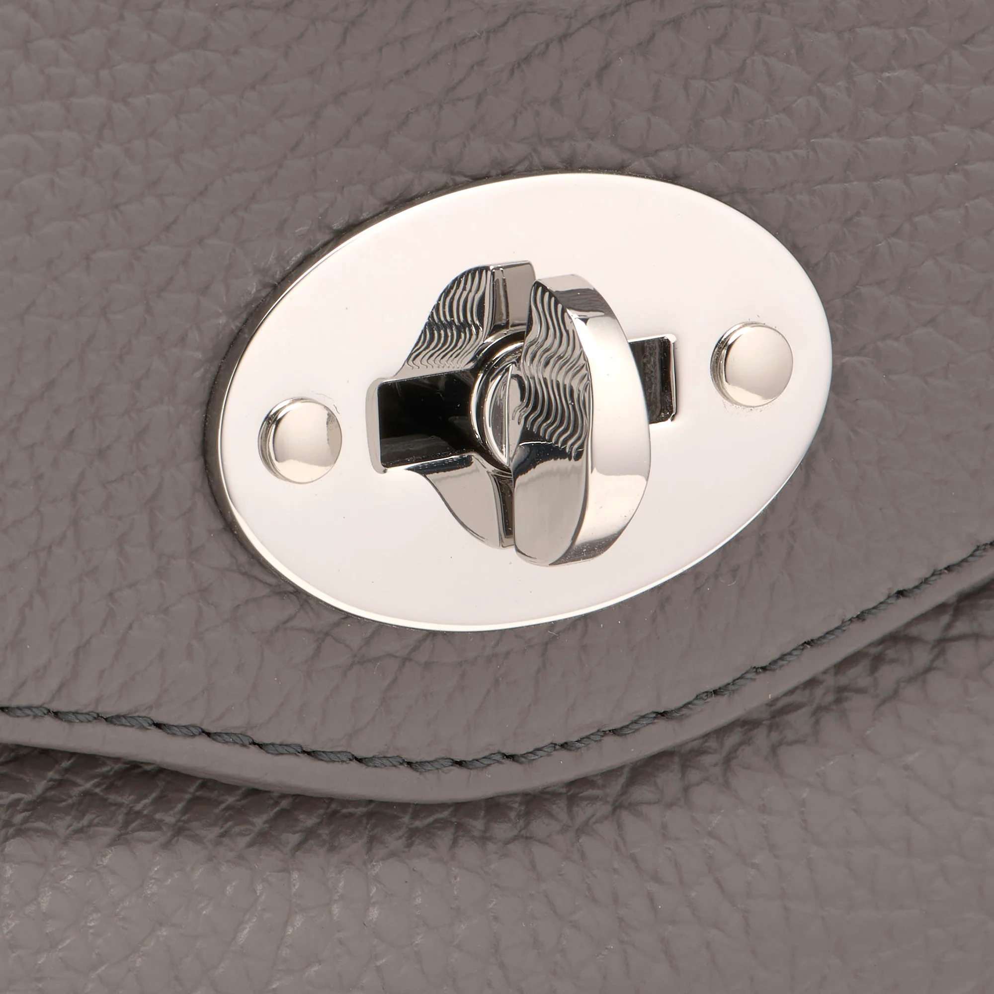 BORSA POSTINA® MEDIUM IN PELLE MARTELLATA MONTEBIANCO - Image 5